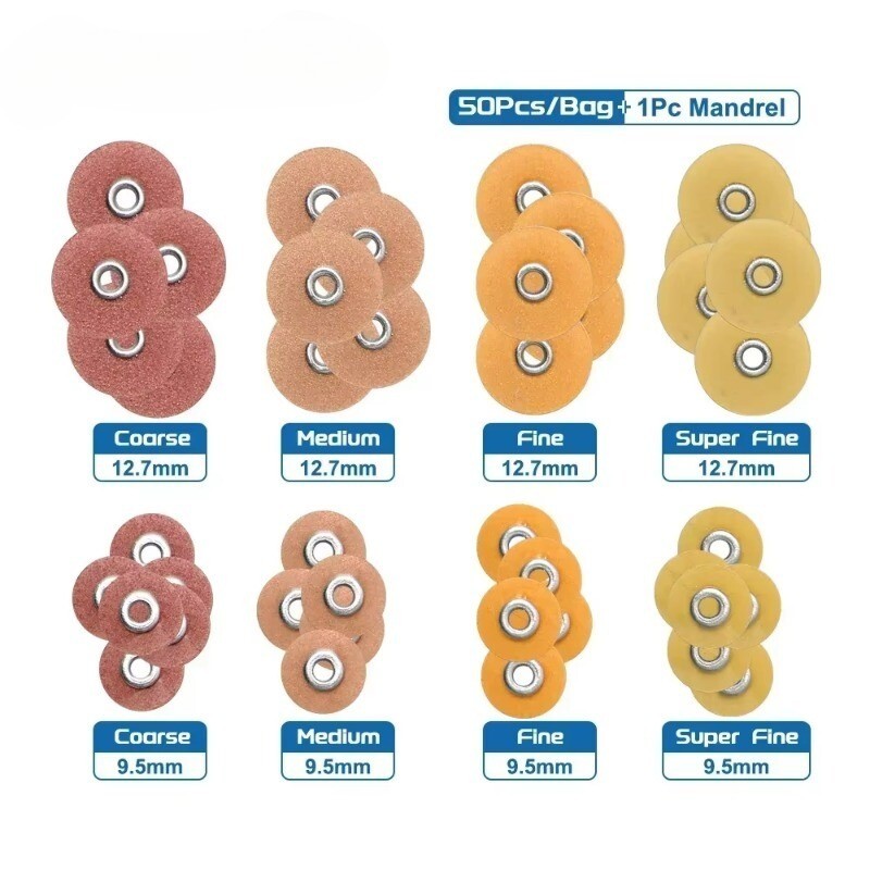 Dental Soflex Coarse Medium Superfine Fine Composite Finishing Polishing Discs