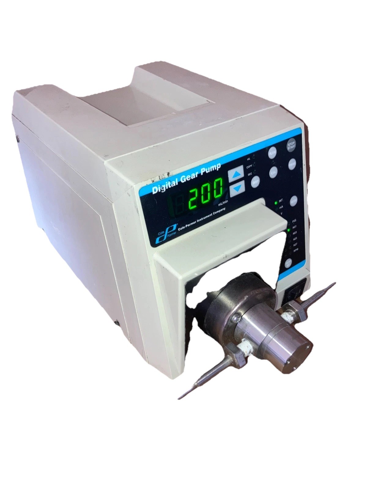 Masterflex 75211-30 Digital Gear Pump with Micropump 81980 Pump Head – Used