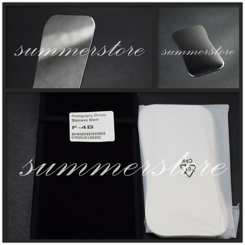 Dental F-4B Orthodontic One-sided Mirror Photograph Stainless Steel Reflector
