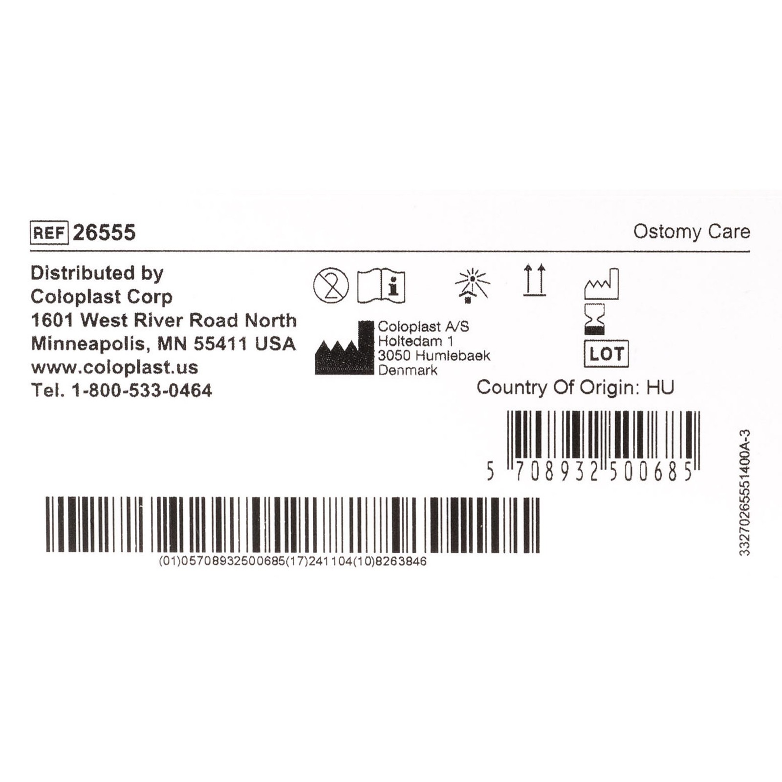 Coloplast Brava Moldable Ostomy Barrier Strip Paste, 10 strips (10/BX)