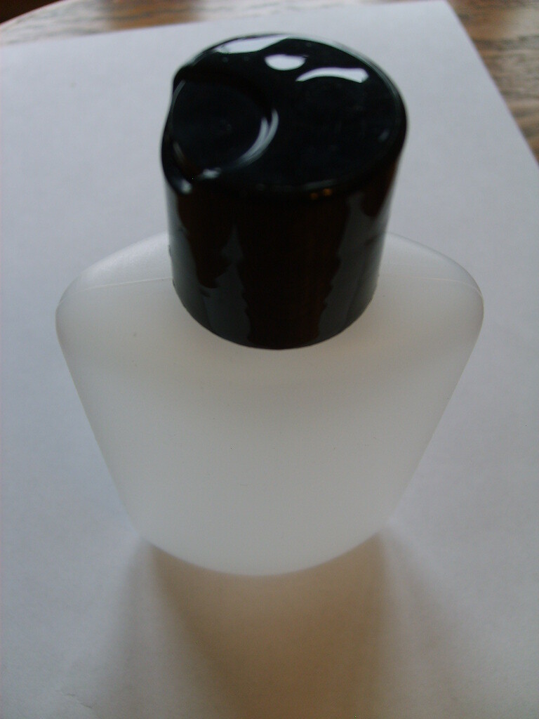 12 Plastic Bottles w/Applicator Lids, 4-oz., 12-Pack, New for sanitizer
