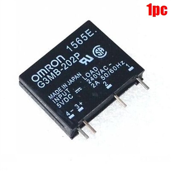 Dc-Ac Pcb Ssr In 5V Dc Out 240V Ac 2A Solid State Relay G3MB-202P-5VDC G3MB-2 ko