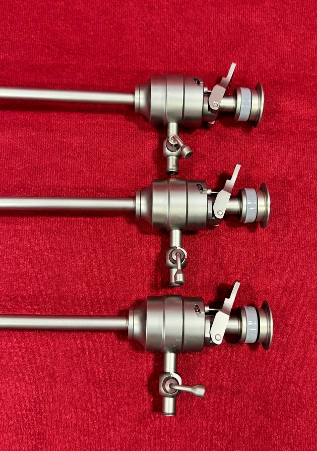3pc-Laparoscopic Trocar Cannula 5mmx90mm SS Best Quality Reusable Instruments