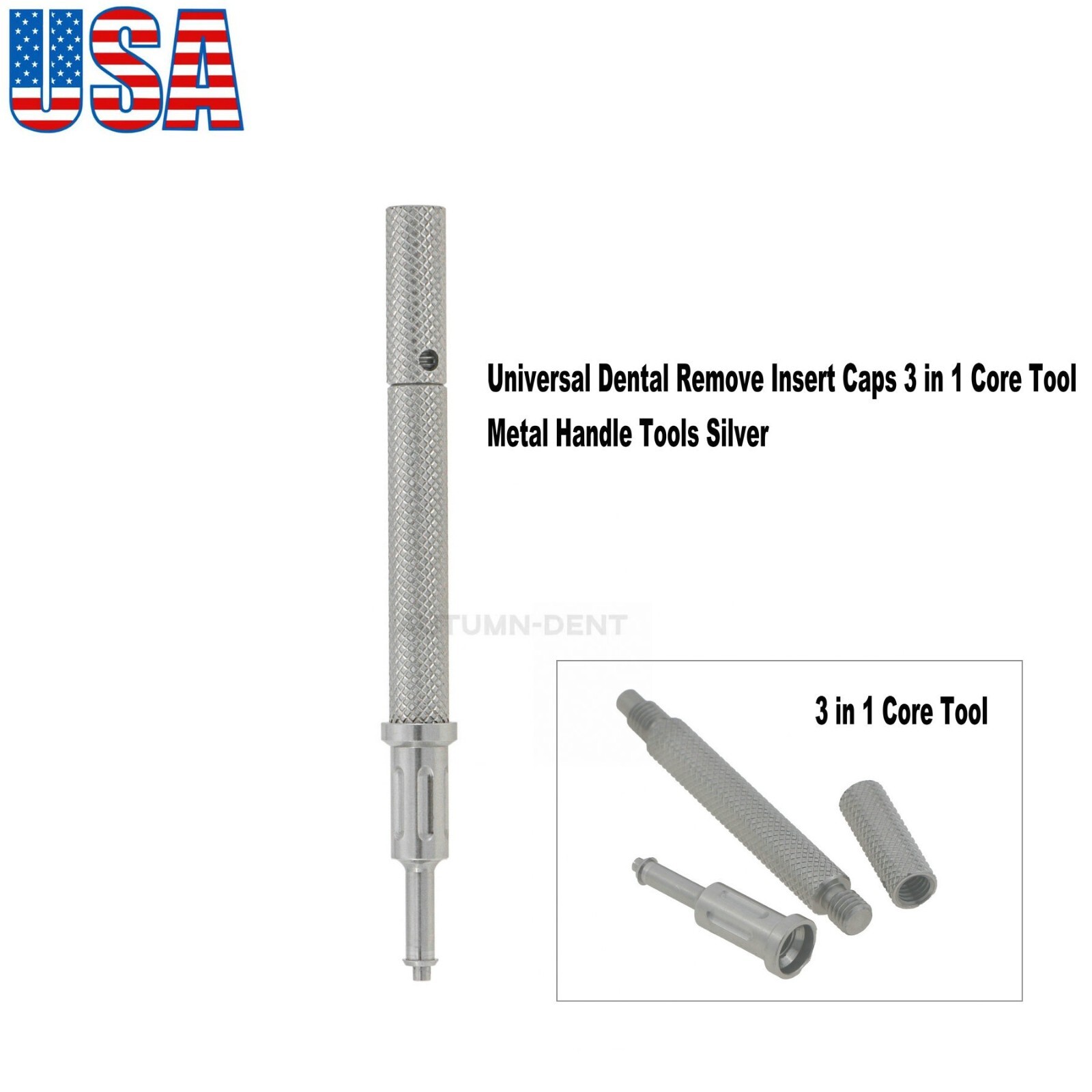US Universal Dental 3 in 1 Locator Core Tool Legacy Locater Multi-Function Tools