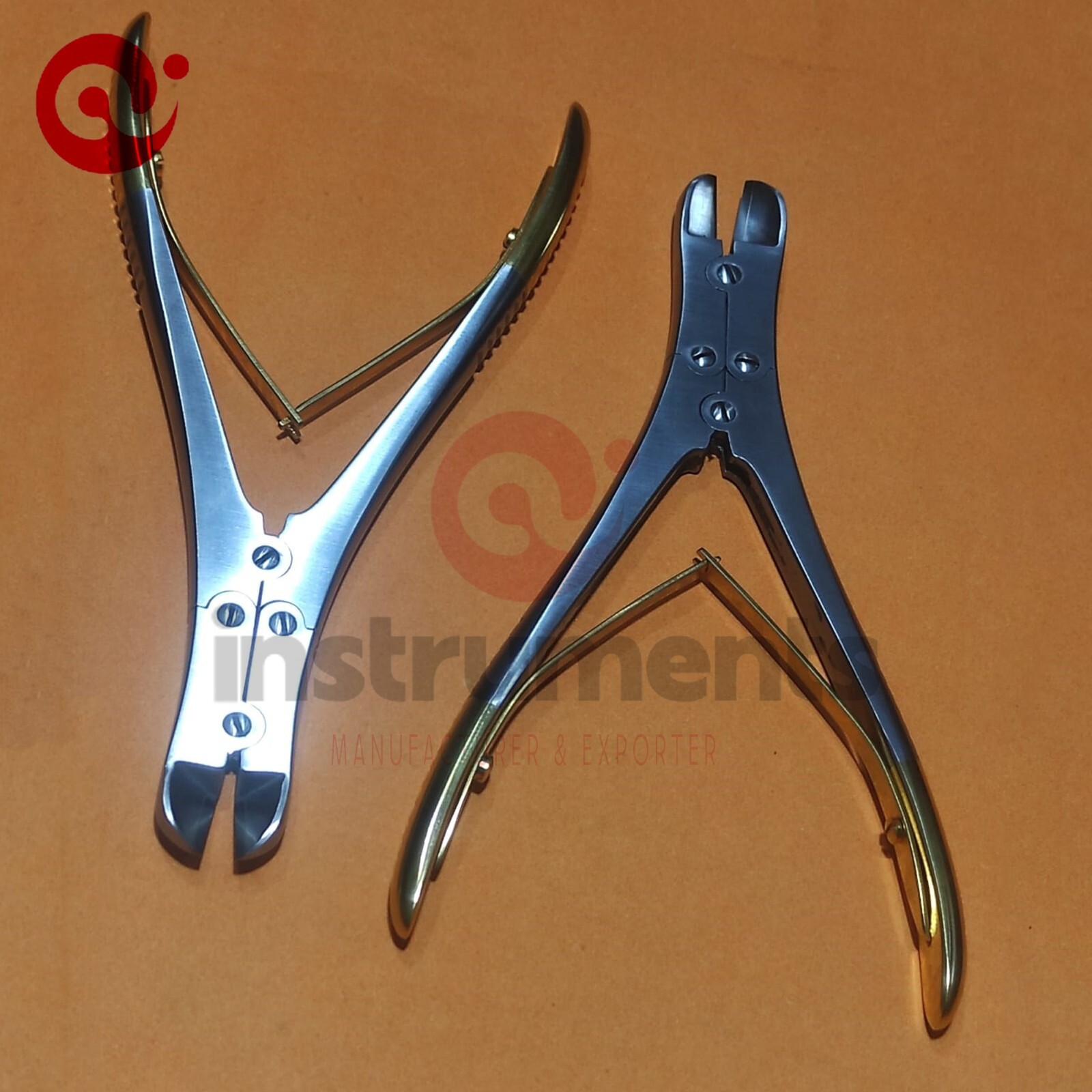 TC Pin & Wire Cutter 7”or9” Kirschner Plier Orthopedic Instruments gold Handle
