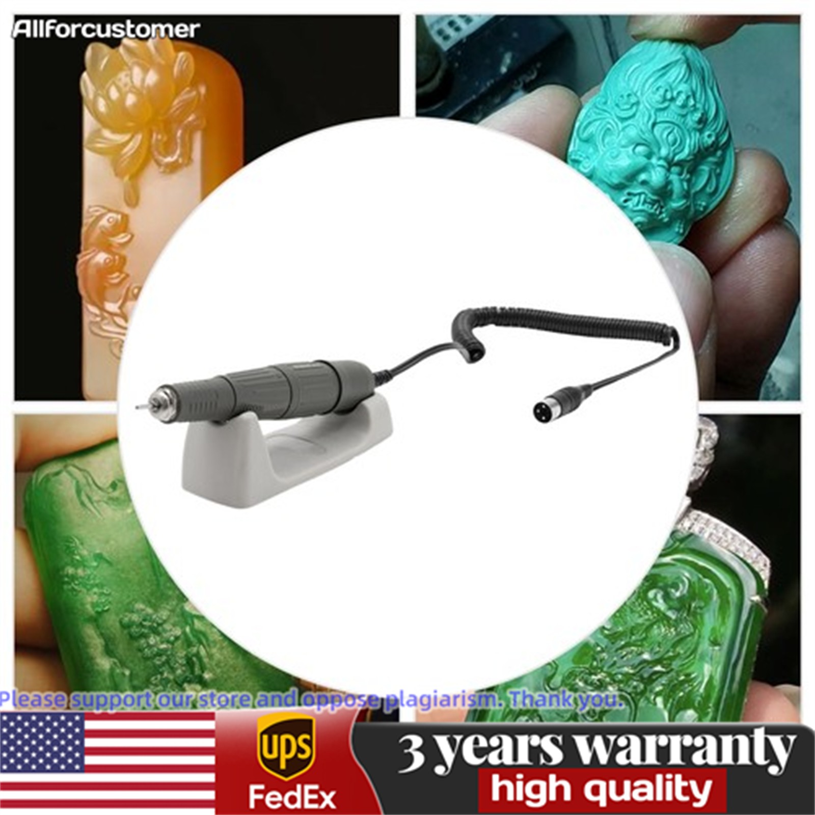 Dental Marathon style Handpiece High speed Handpiece 45,000rpm Tip 2.35mm