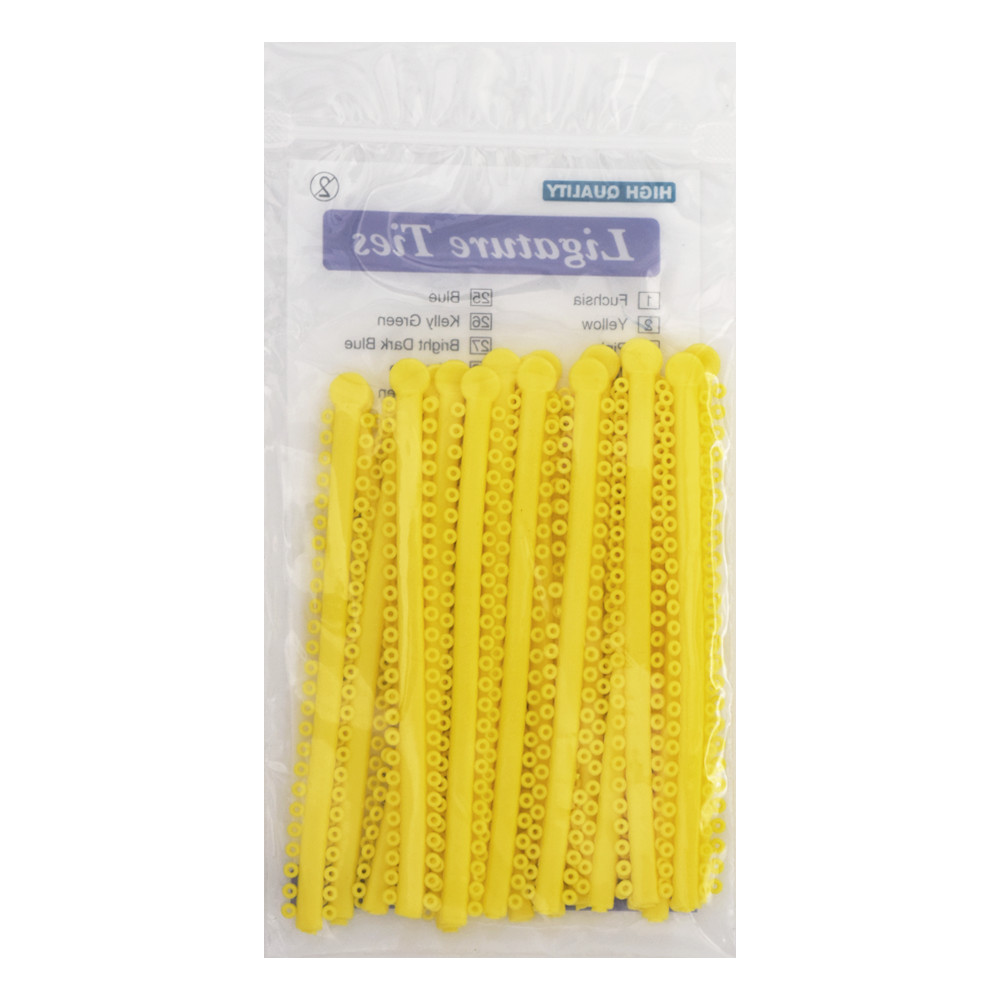 1000 Pcs Dental Orthodontic Ligature Ties Braces Elastics Rubber Bands O-rings