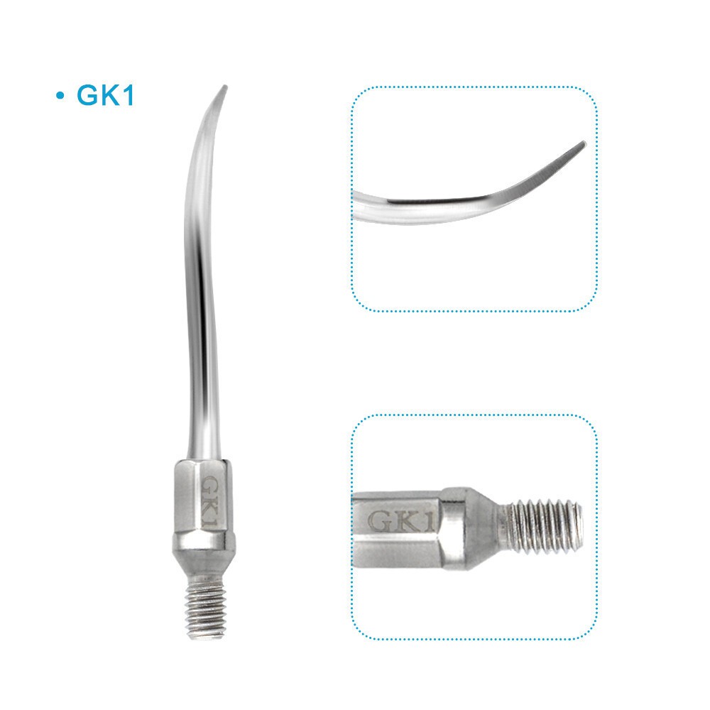Dental Ultrasonic Scaler Perio Tips Endo Perio GK1-7 For KAVO Scaling Handpiece
