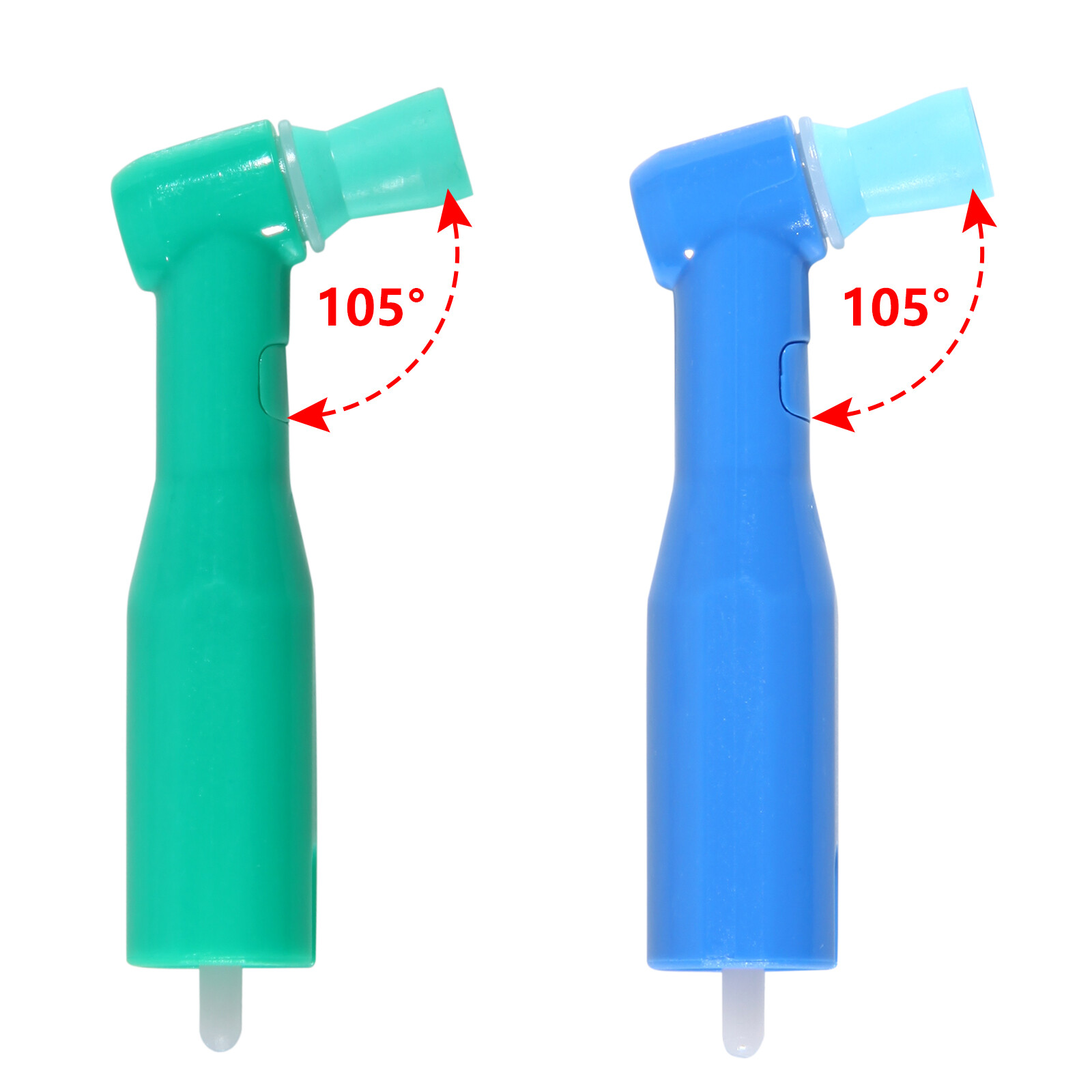 Dental Disposable Prophy Angles Regular Latex Free Contra Angle 105° 100-1000 ty