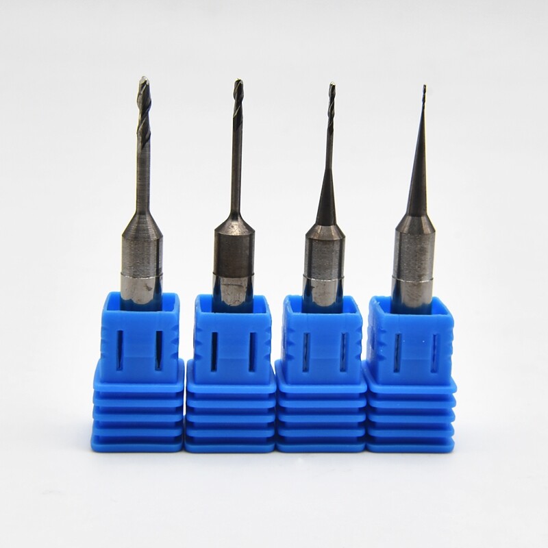 Zirkonzahn PMMA NC Milling Burs Tools 0.5/1.0/2.0mm Flat 1.5mm for Wax Peek