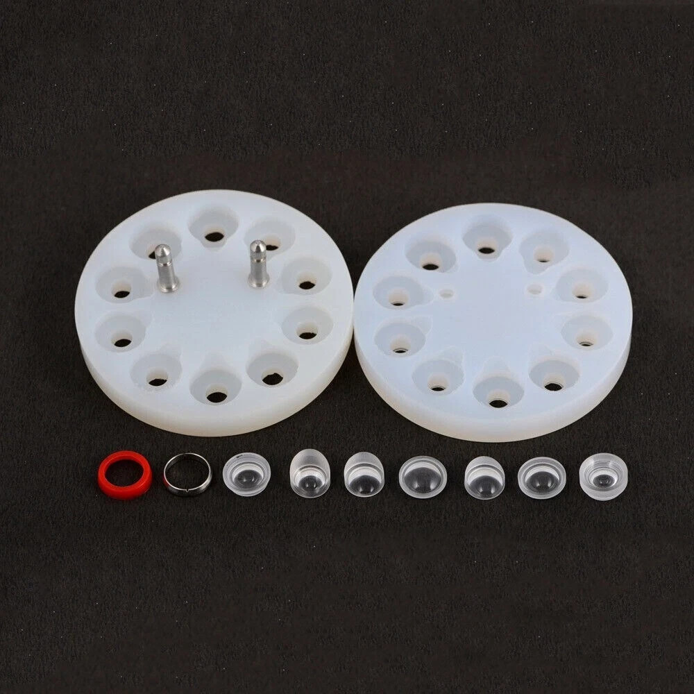 Vitrectomy Lens Set ( 7 Lenses + 2 Rings) witrh free expedite shipping