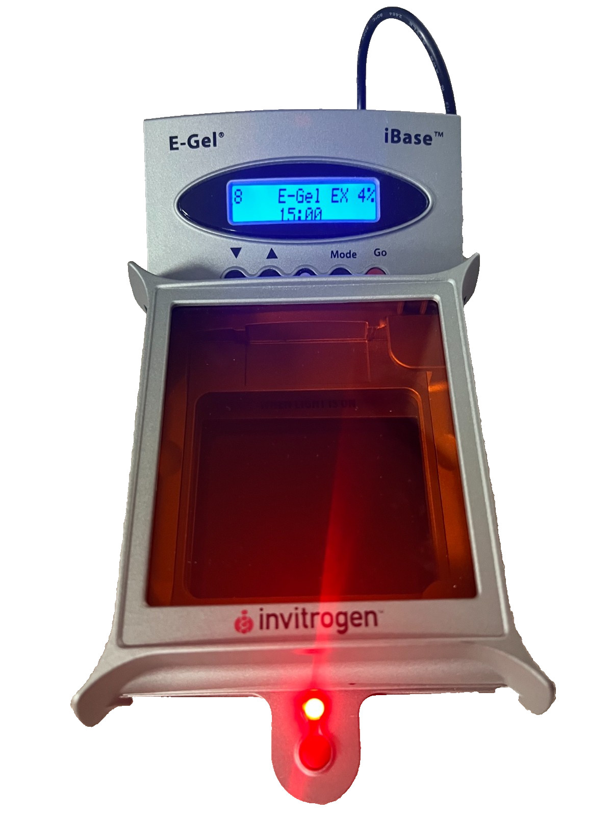 Invitrogen E-Gel Safe Transilluminator w/ iBase Power System – Safety Glasses