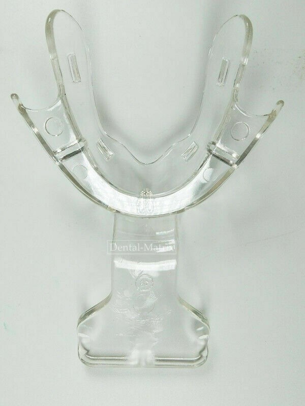 Dental Impression Trays Frame Cut Back Edentulous Jaw Full Denture Clear 18pcs