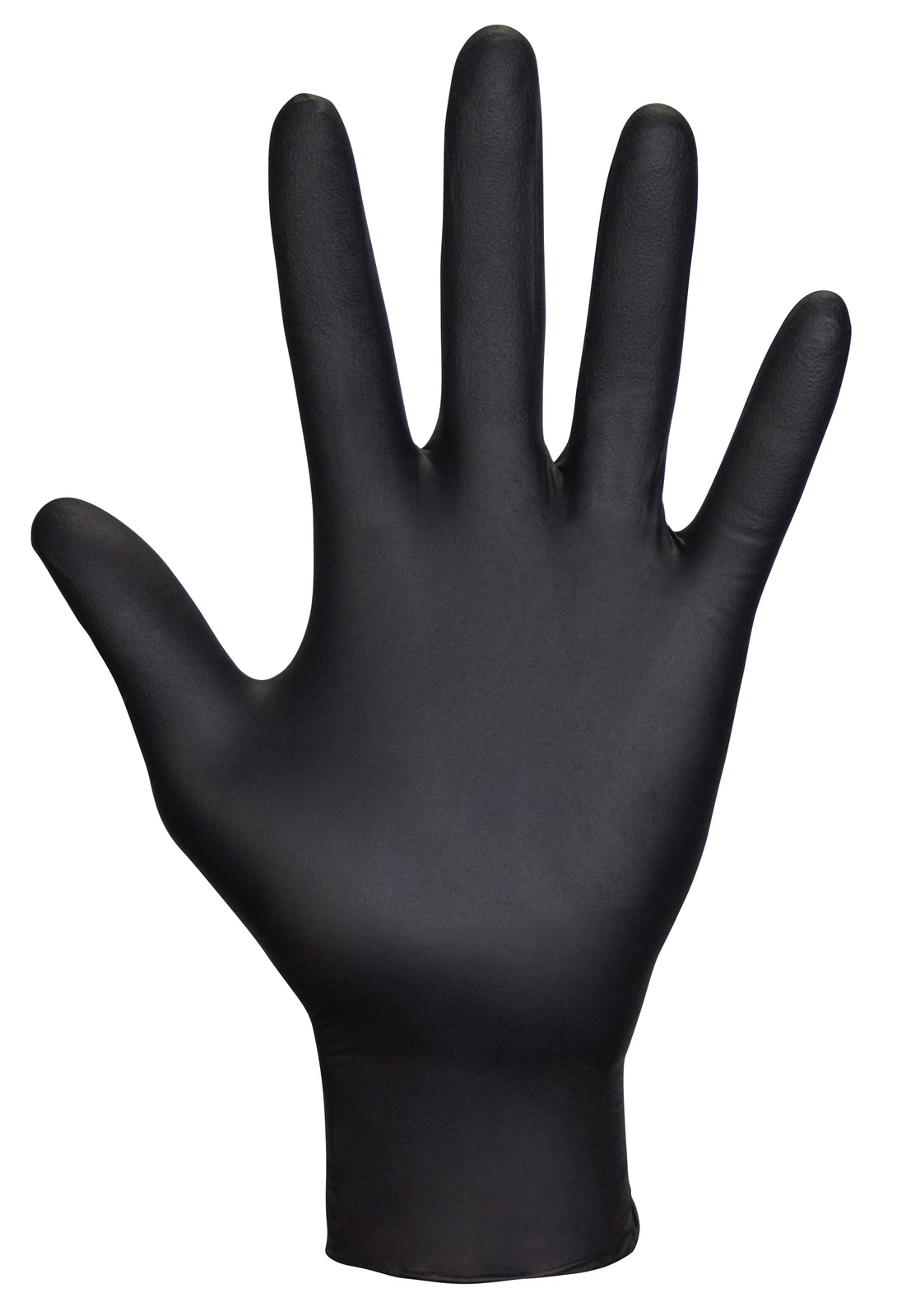 Raven 66518 Safety Powder Free Examination Black Nitrile Gloves 7 Mil Large