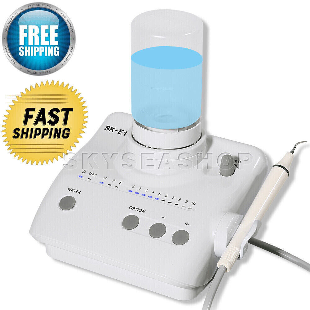 Dental Ultrasonic Piezo Scaler 2 Bottles Fits EMS Cavitron SKYSEA Handpiece