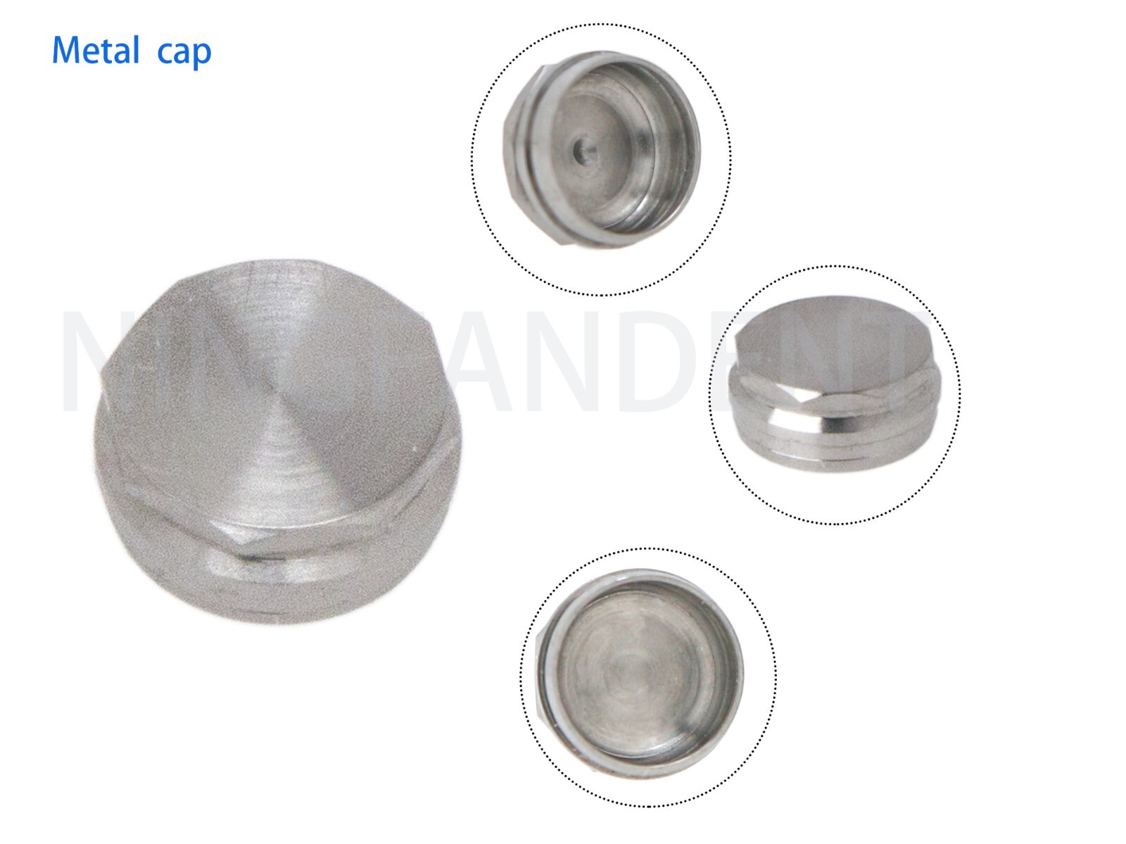 Universal Dental Locator Abutment Retention Caps Inserts Set，4/10/20Pieces