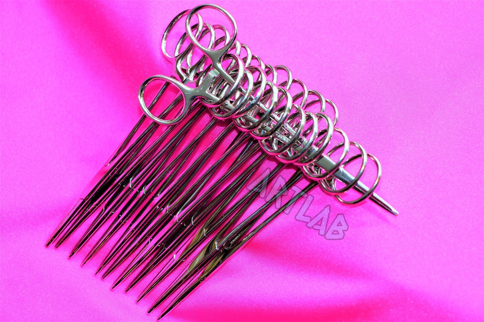 12 PC MOSQUITO HEMOSTAT FORCEPS 5″ STRAIGHT STAINLESS STEEL SURGICAL MEDICAL