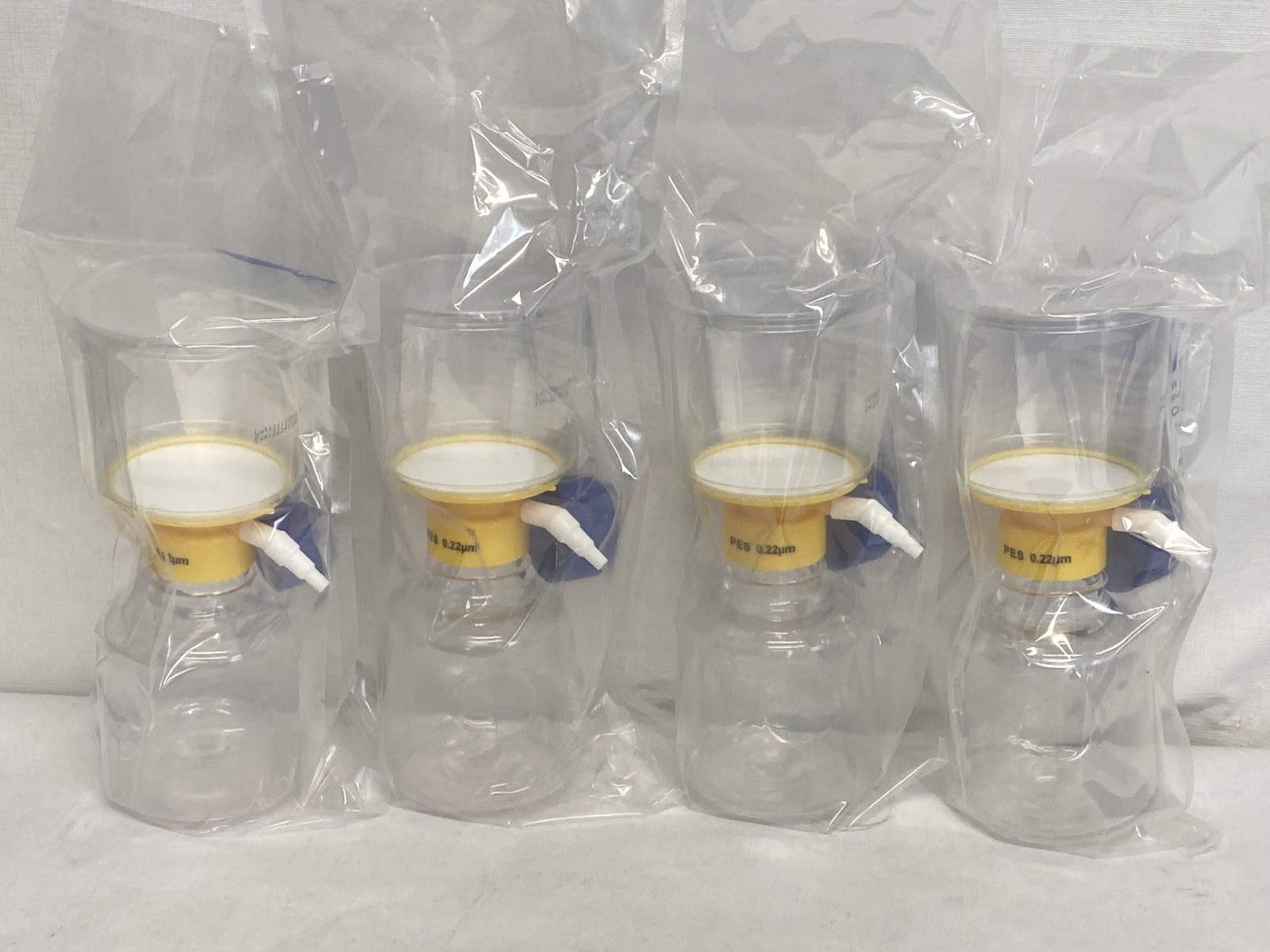 (4) GENESEE GenClone 500mL Vacuum-Driven Filter System 0.22um PES 25-227