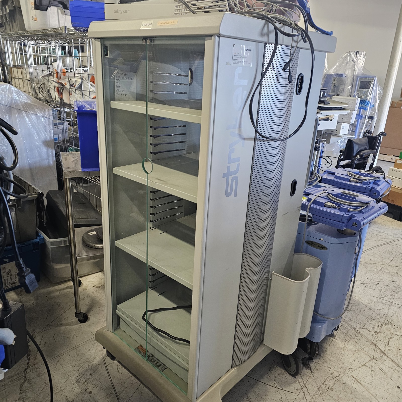 Stryker Video Endoscopy Tower Cart 240-099-011