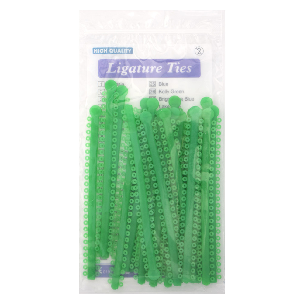 1000 Pcs Dental Orthodontic Ligature Ties Braces Elastics Rubber Bands O-rings
