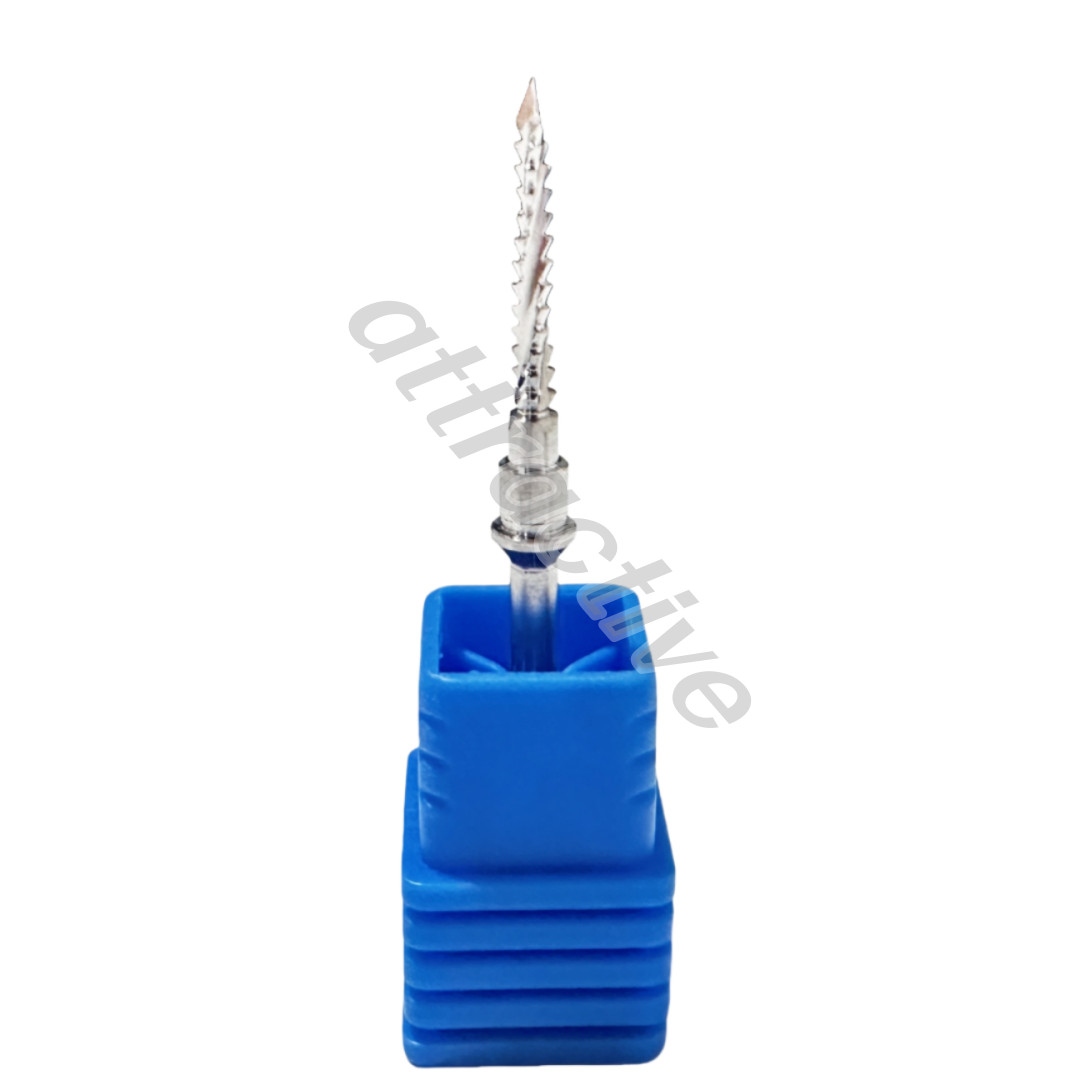 Dental Cross Cutter Drill Implant Bone Cut Debris Blade Fit Lindemann Point Head