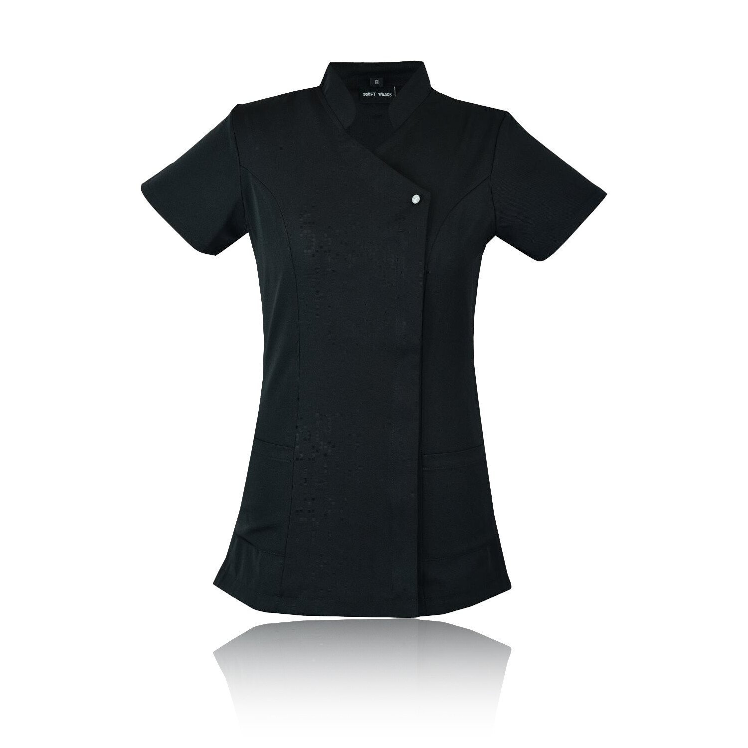 SIDE POCKET SPA BEAUTY HAIRDRESSING NAIL SALON MASSAGE THERAPIST TUNIC UNIFORM
