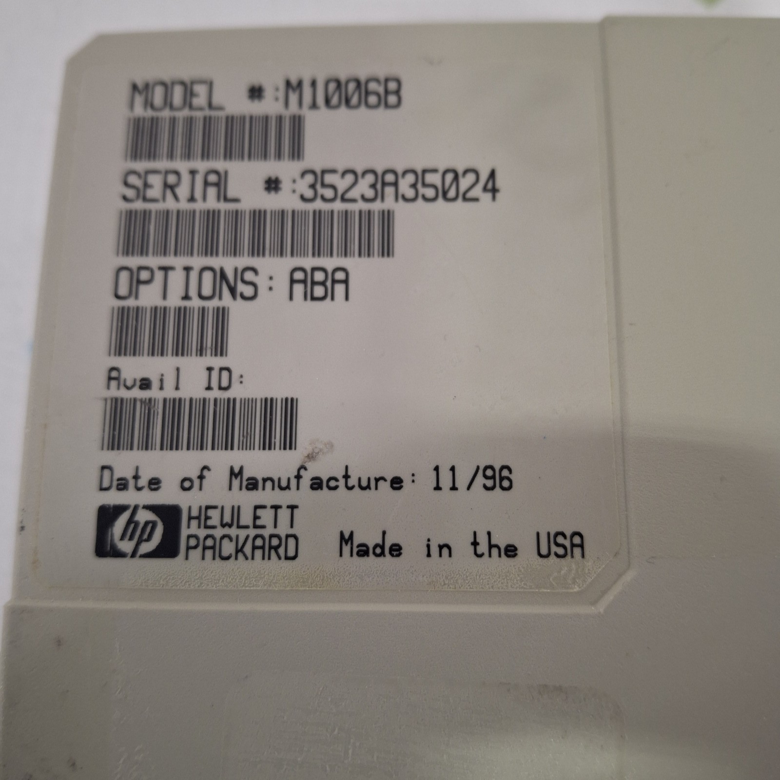 Philips M1006B Single Parameter IBP Module