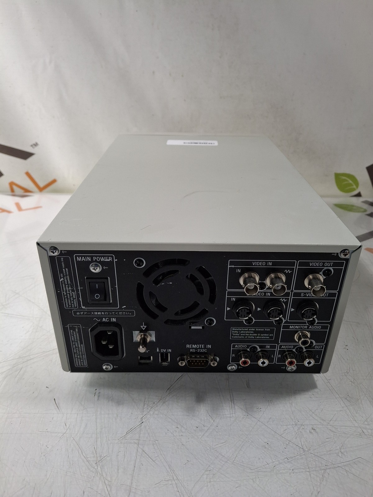 Sony DVO-1000MD Video Digitizer DVD Recorder