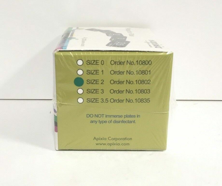 12 Pack Size #2 Scanner Apixia X-Ray Phosphor Plates PSP