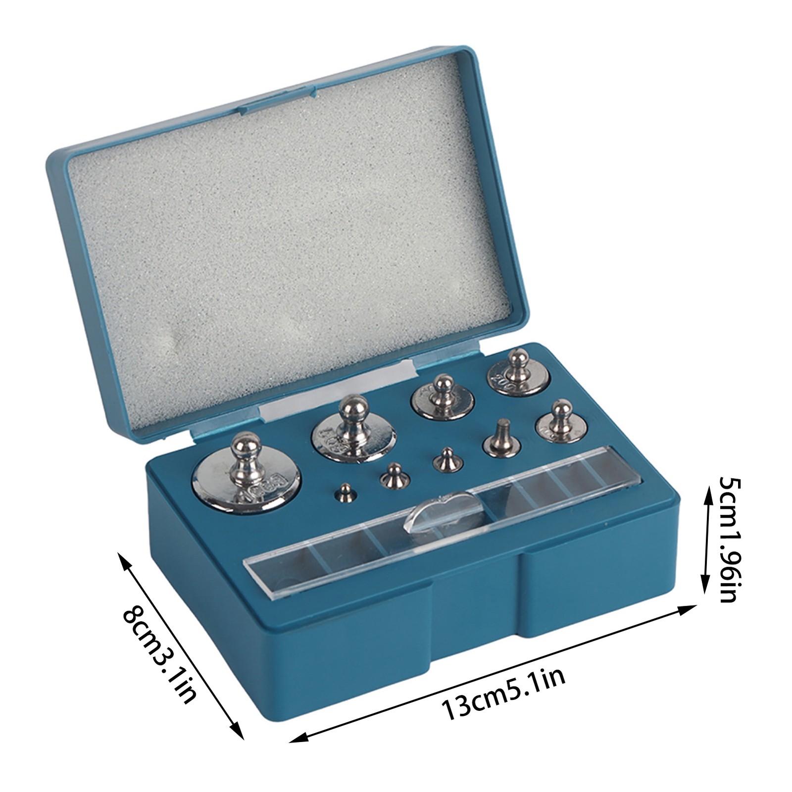 17pcs Precision Calibration Weight Set For Scale Test Jewelry Premium