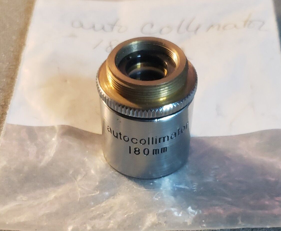 MICROSCOPE OBJECTIVE RESEARCH DEVICES AUTOCOLLIMATOR + IRIS OPTICS (DS1D3)