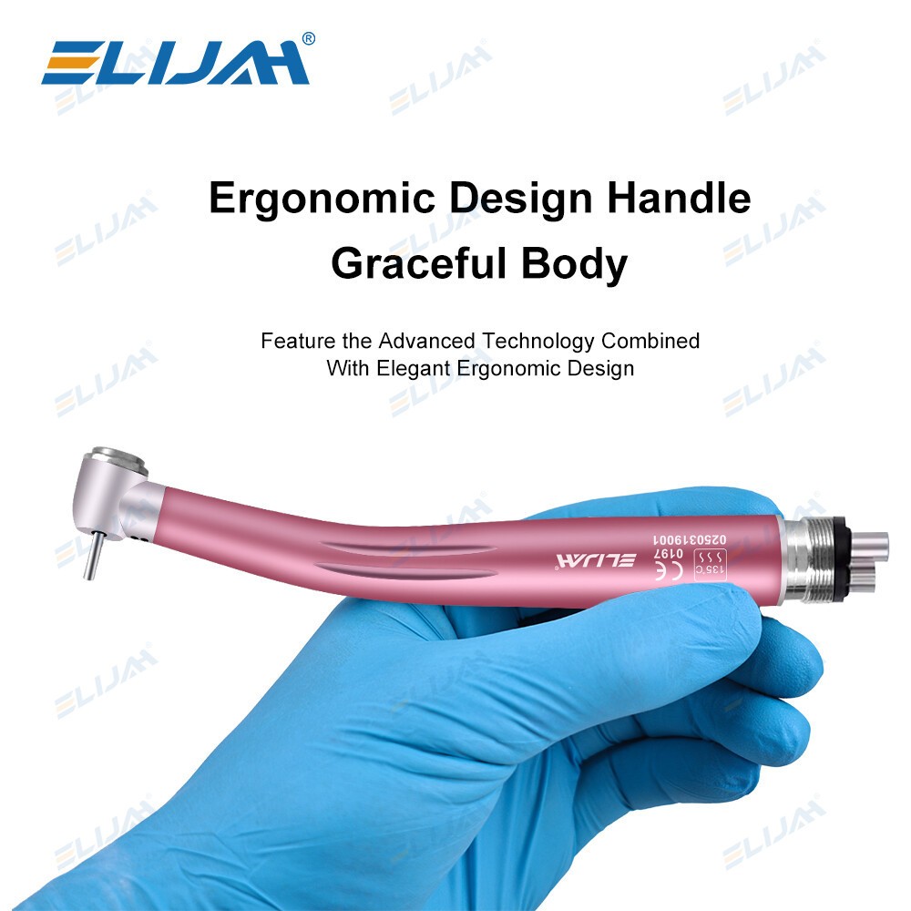 Dental High Speed/Slow Low Speed Handpiece Contra Angle Air Motor 2/4 Holes Kits