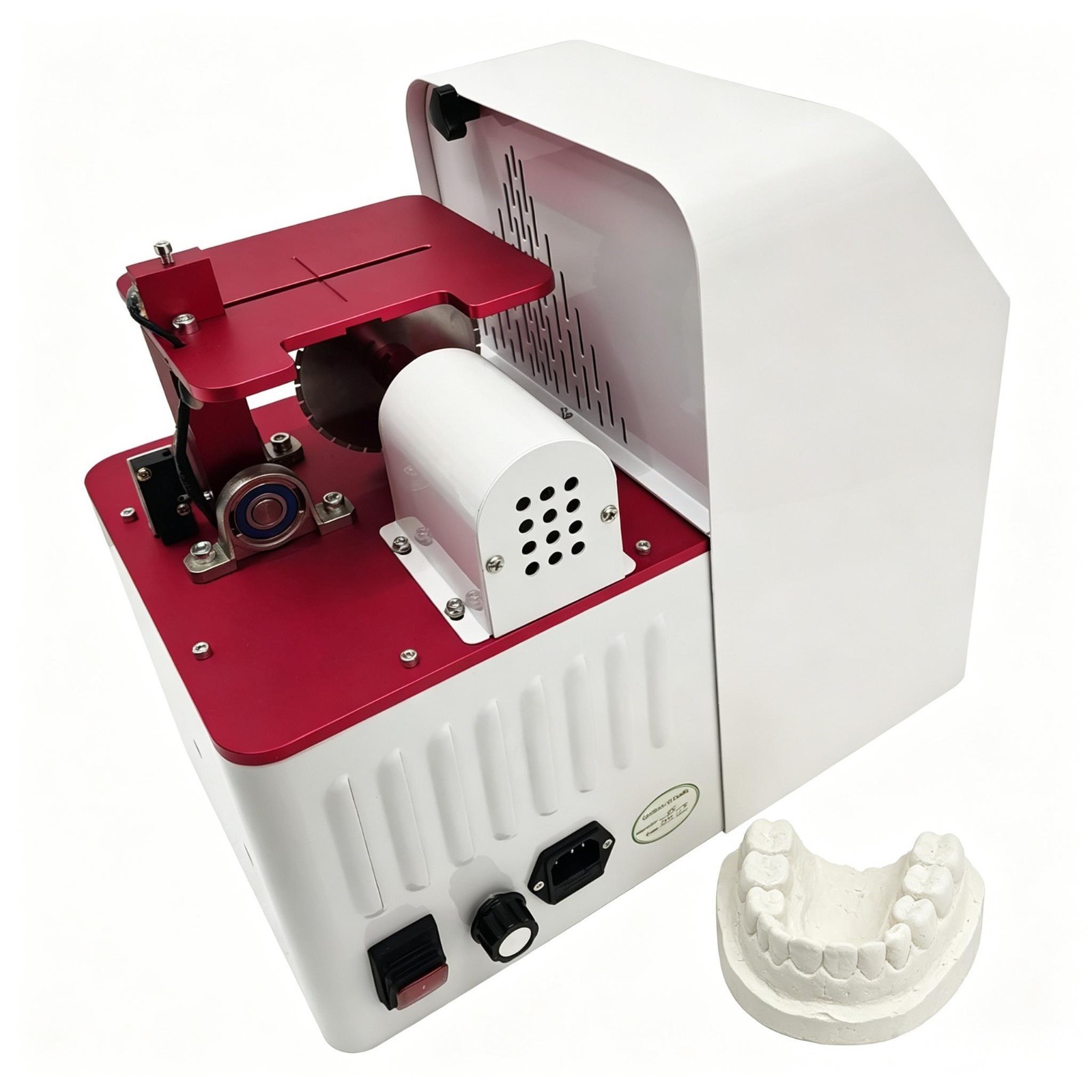 Lab Electric Gypsum Saw Gypsum Cutting Machine with Dust Removal 110V 550W