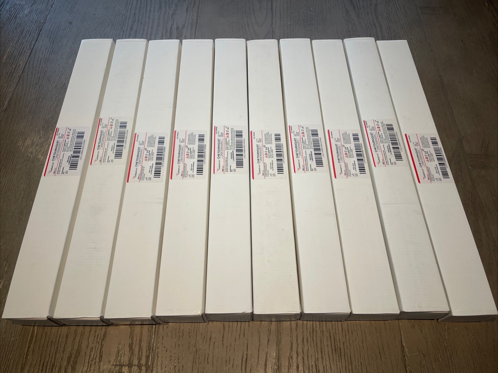 Lot of 10 Boxes Cardinal Health CHB TOURNIQUET 1″ X 18″ Blue Textured CHB5066