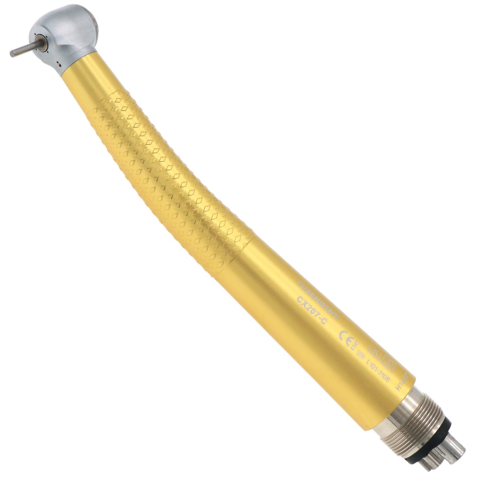 US COXO Dental High Speed 4 Hole Air Turbine Anti-retraction Colorful Handpiece
