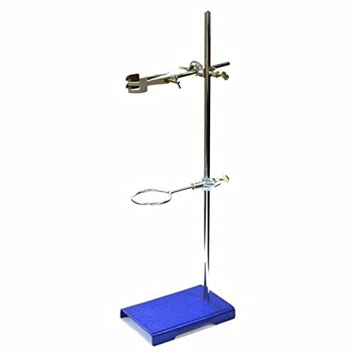 Retort Stand 8×5 Inch Lab Support Stand Iron Base ELABSUPPLIER