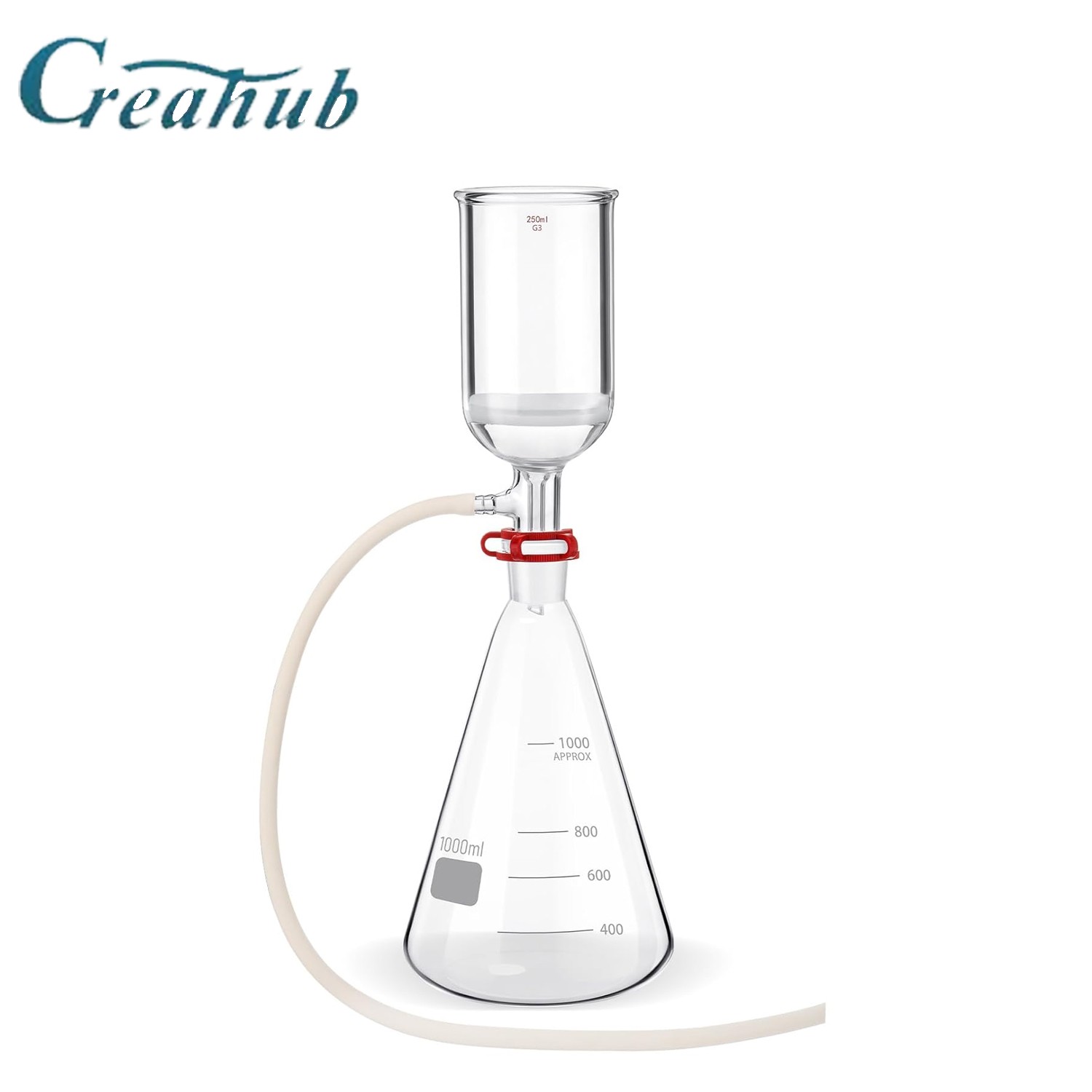 Glass Vacuum Filter Filtration Kits 1000ml Flask Funnel Laboratory Devices Set