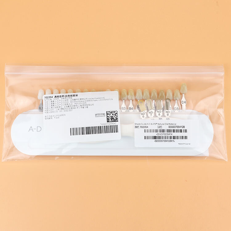 Ivoclar Vivadent Dental Teeth Bleaching Shade Guide ND 9 A-D 20 IPS Natural Die