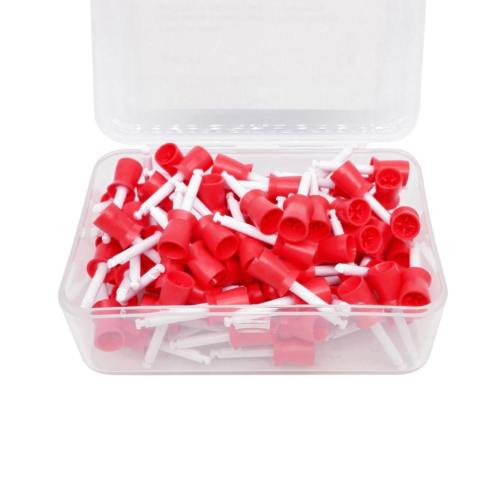 DMXDENT Dental Polishing Cups Polish Prophy Cup Brushes Latch Type Plastic