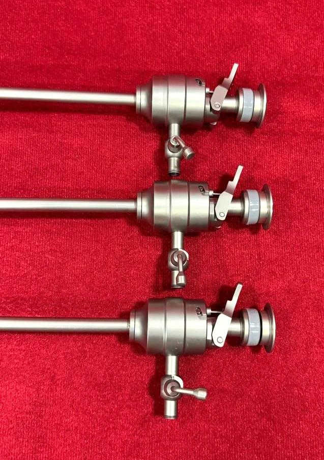 3pc-Laparoscopic Trocar Cannula 5mmx90mm SS Best Quality Reusable Instruments