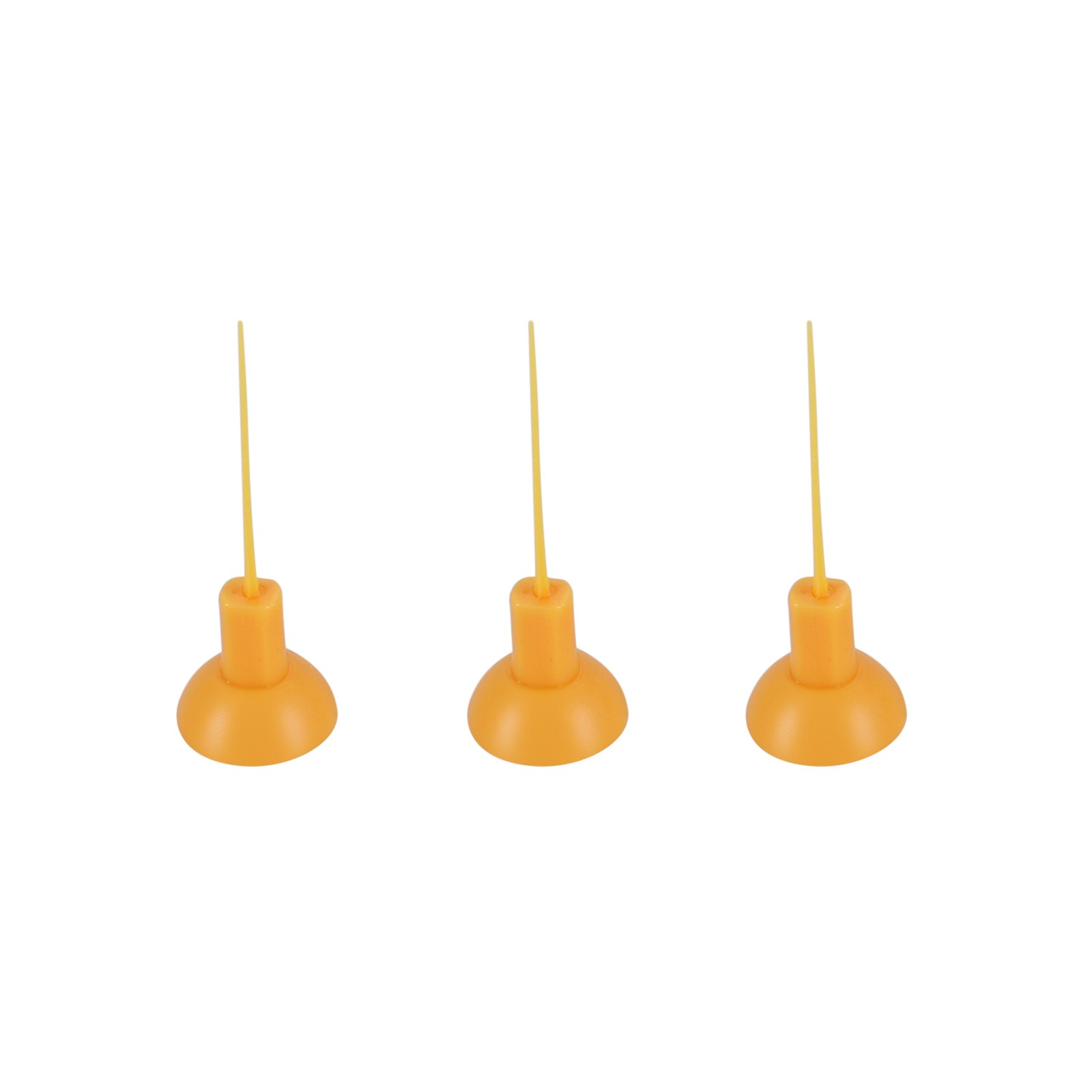 50pcs Dental Endo Ultrasonic Activator Root Canal Irrigator Tips Yellow Small
