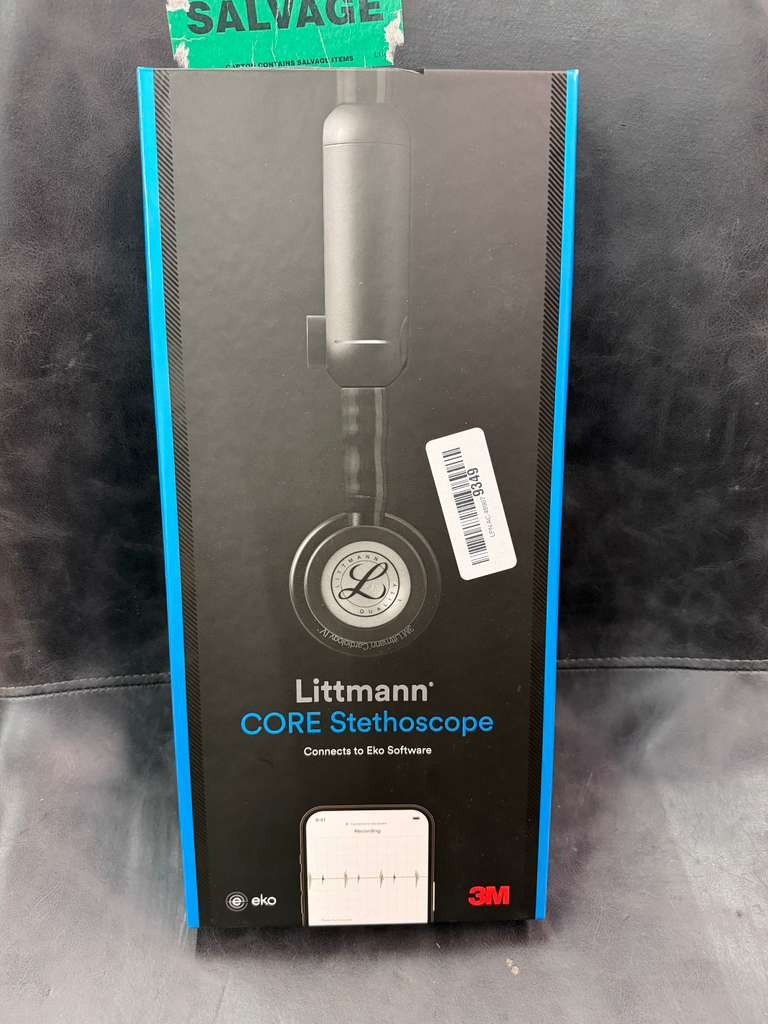 3M™ Littmann® CORE Digital Stethoscope – Black 8480