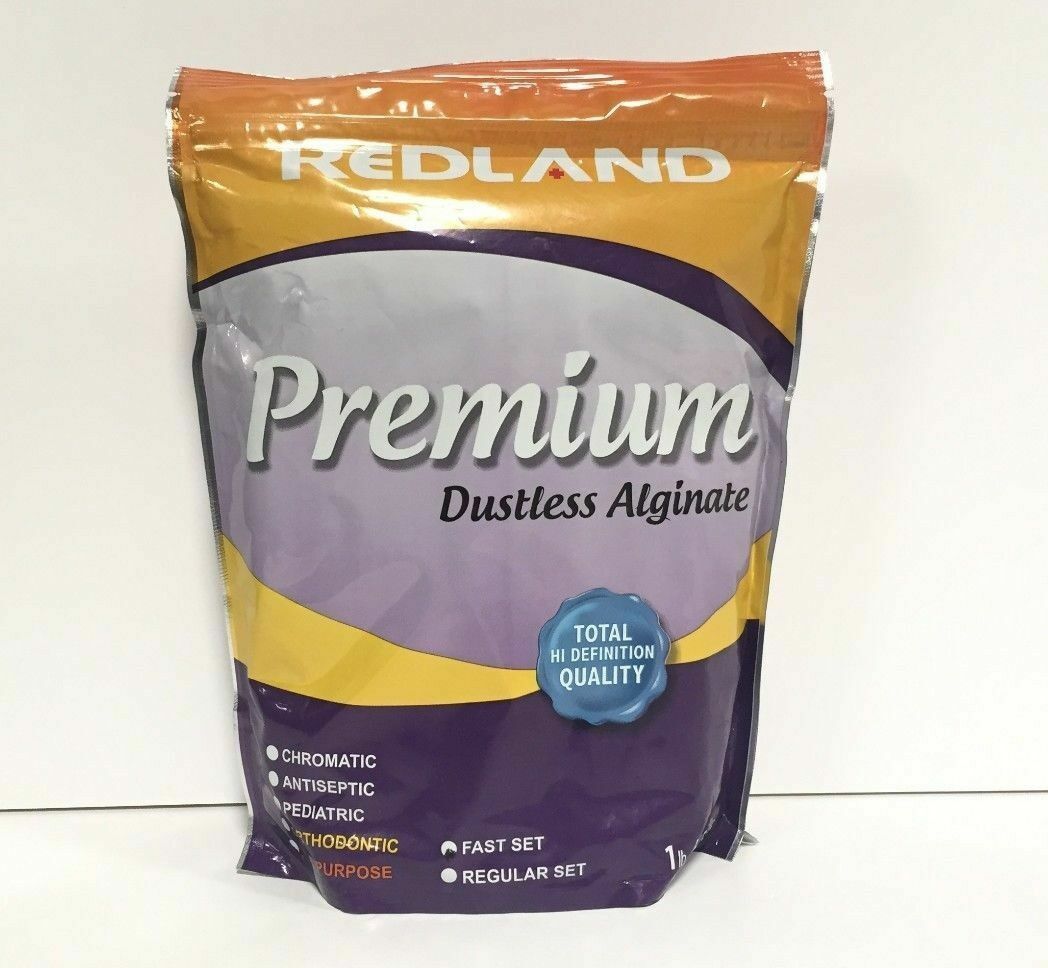 Redland Premium Dustless Dental Alginate 1lb x 10 Bags