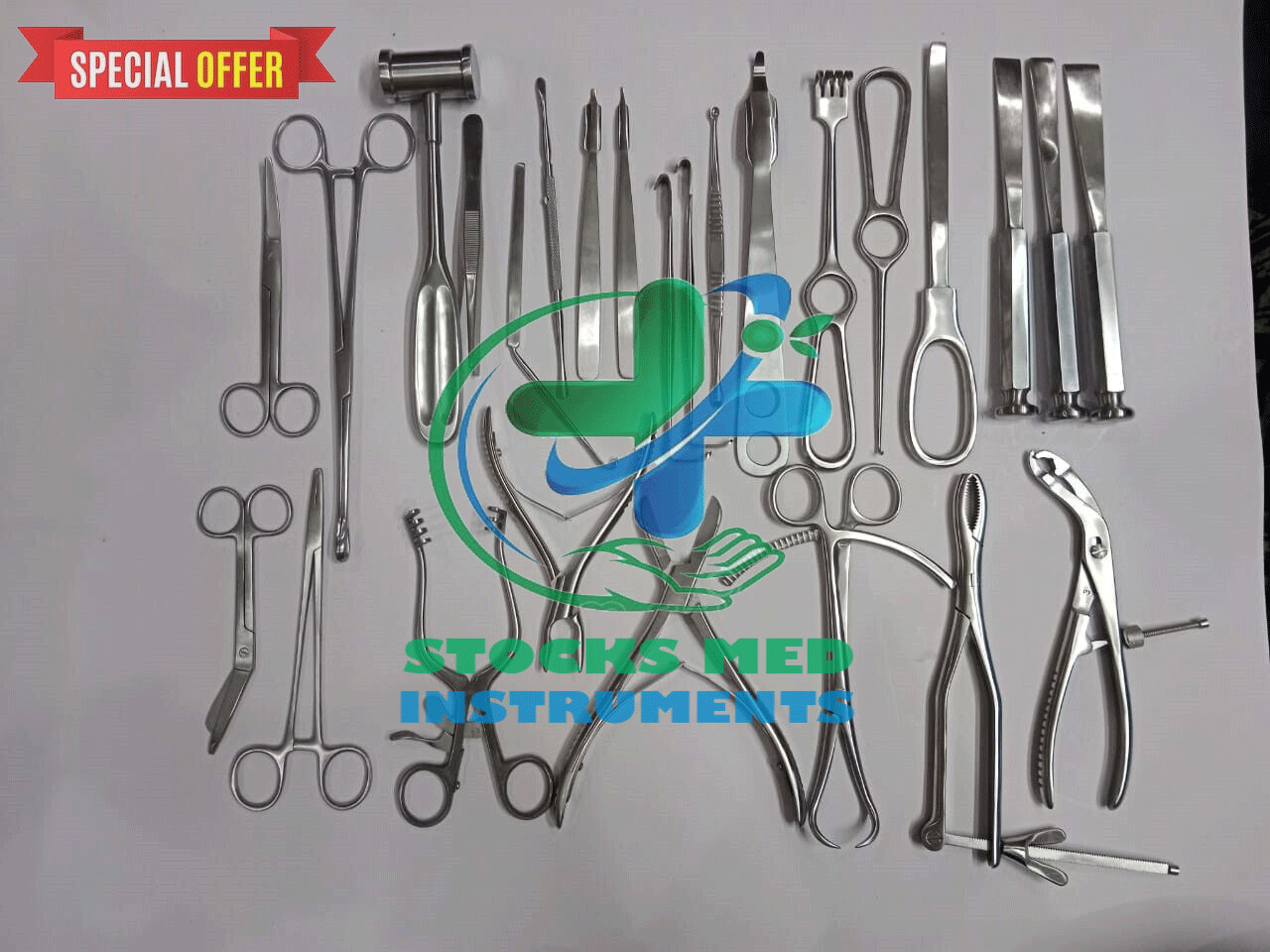 Basic Orthopedic Surgery Set of 25 Pcs Surgical High Quality instruments