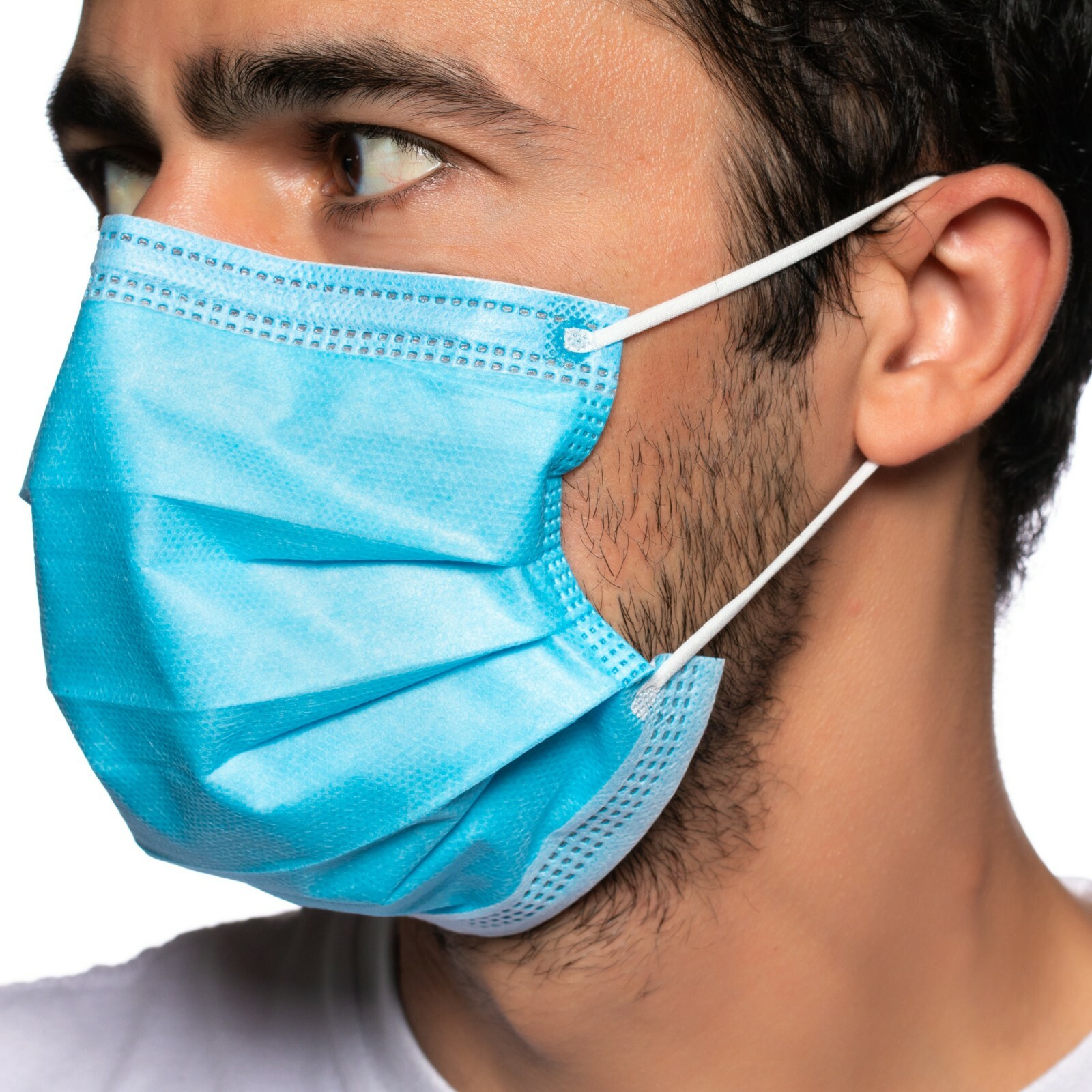 200 ASTM Level 3 4-Ply Disposable Medical Surgical Face Blue Masks (4 Box of 50)