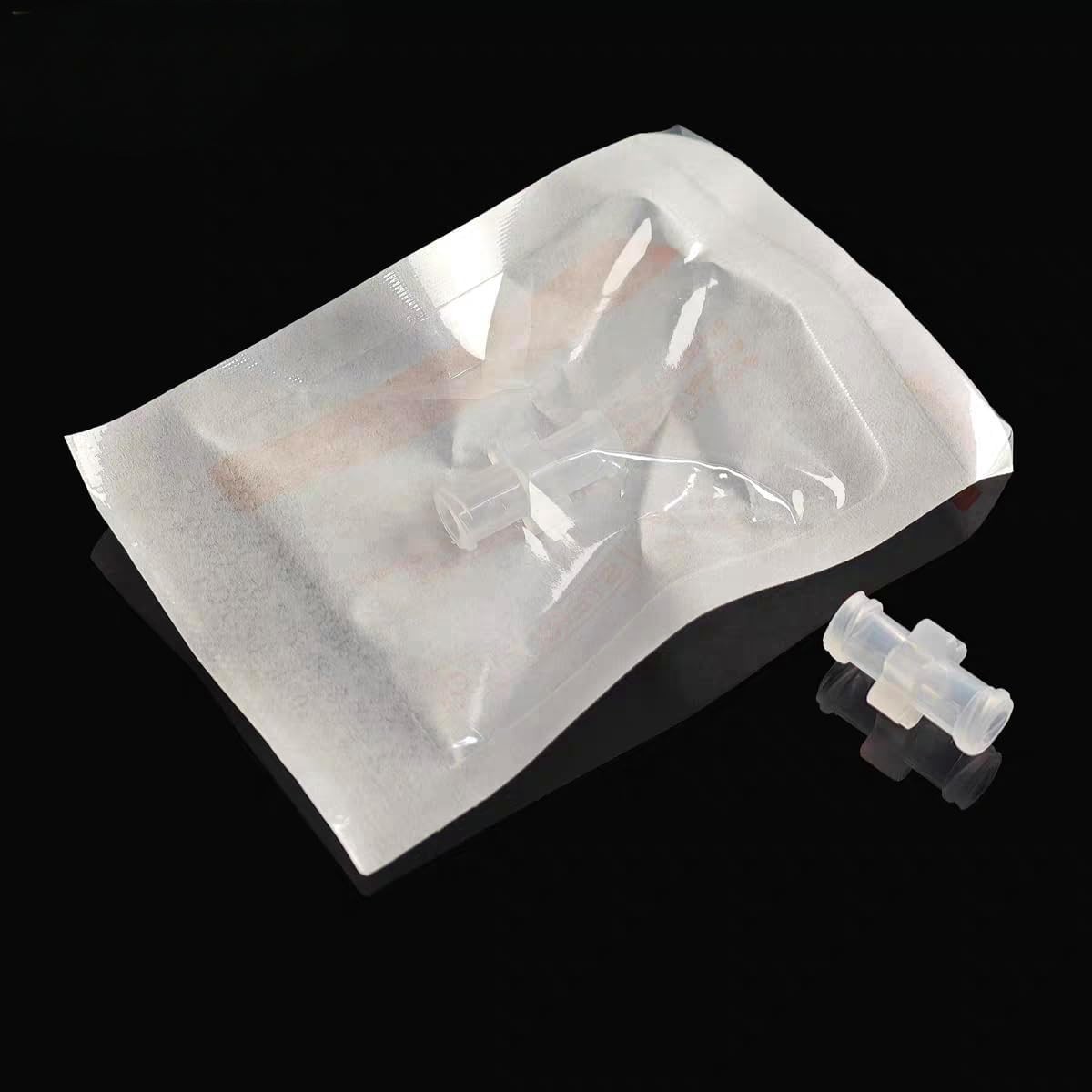 100pk Syringe Adapter Female Luer Lock Connector to Syringe Coupler Adapter Ster
