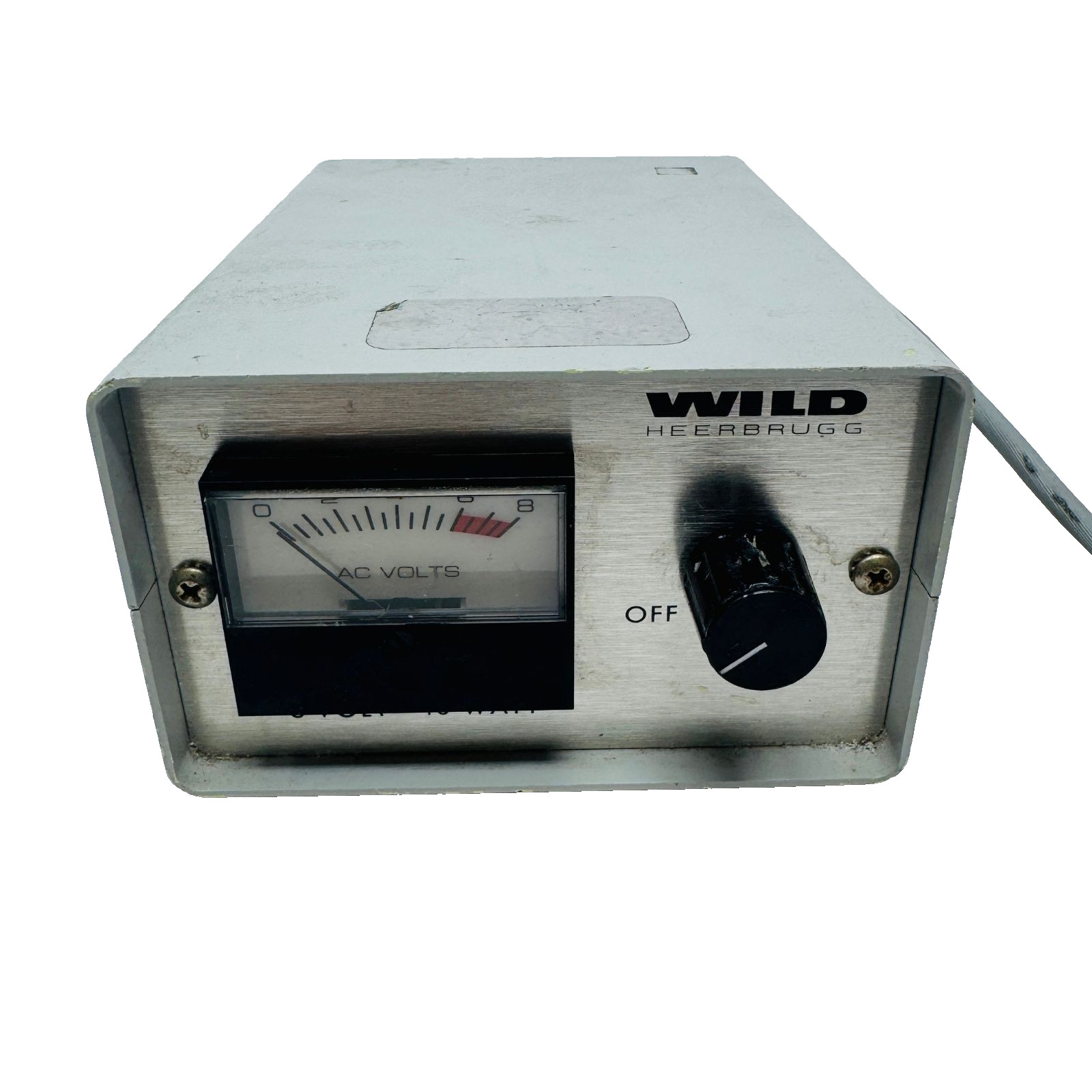 Wild Heerbrugg 001018 A 6V 40W M5A Microscope Lamp Power Supply 120V 50W Input