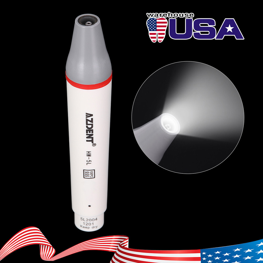 2x Dental Detachable LED Ultrasonic Scaler Handpiece HW-5L fit for WOODPECKER