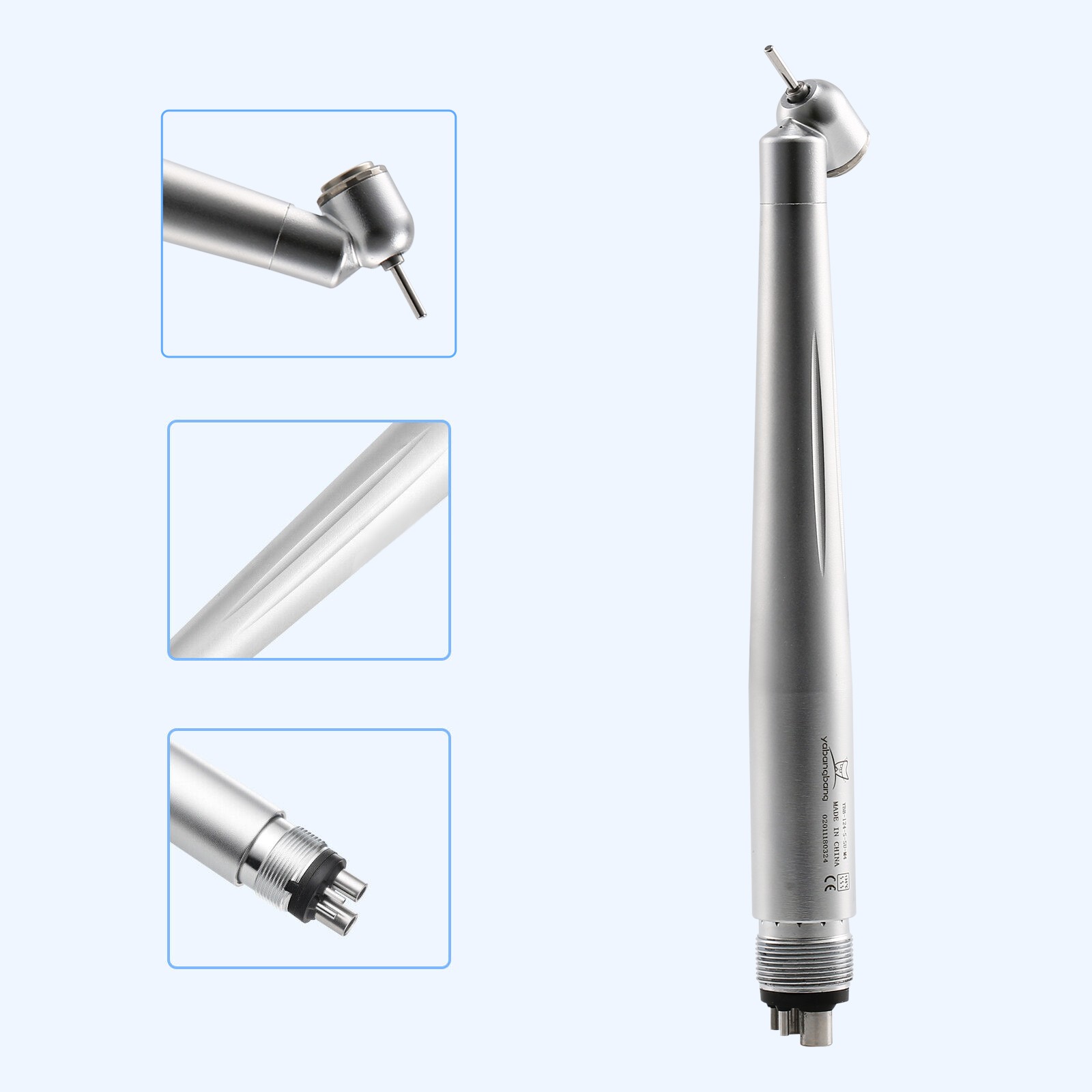 5X Dental 45 Degree Surgical High Speed Handpiece Push Button 4H WCA4 UPS