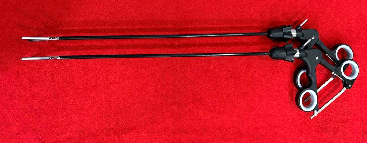 Laparoscopic Long DeBakey Tissue Grasper 5mm Surgical Forceps Best Quality – 2pc